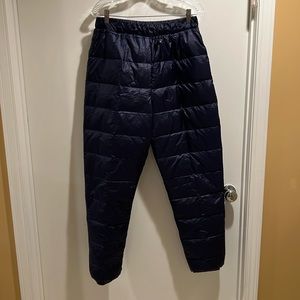 Down Puffer Pants